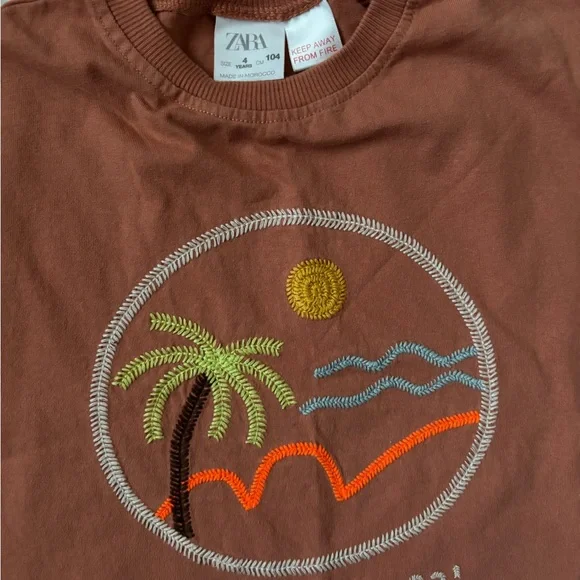Trendy Beach Vibes Zara Toddler T-Shirt - Picture 2 of 3